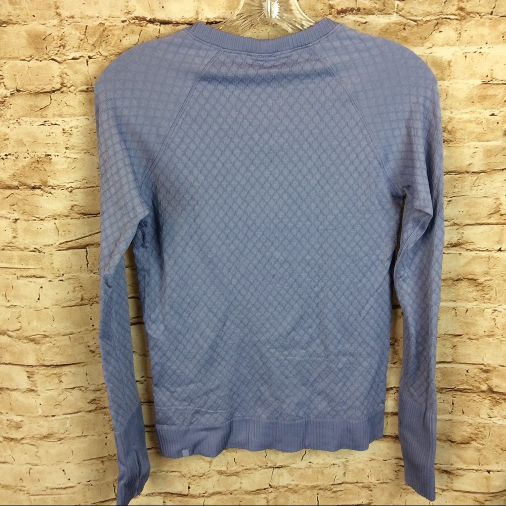 Lululemon Periwinkle Long Sleeve Top - Picture 2 of 3